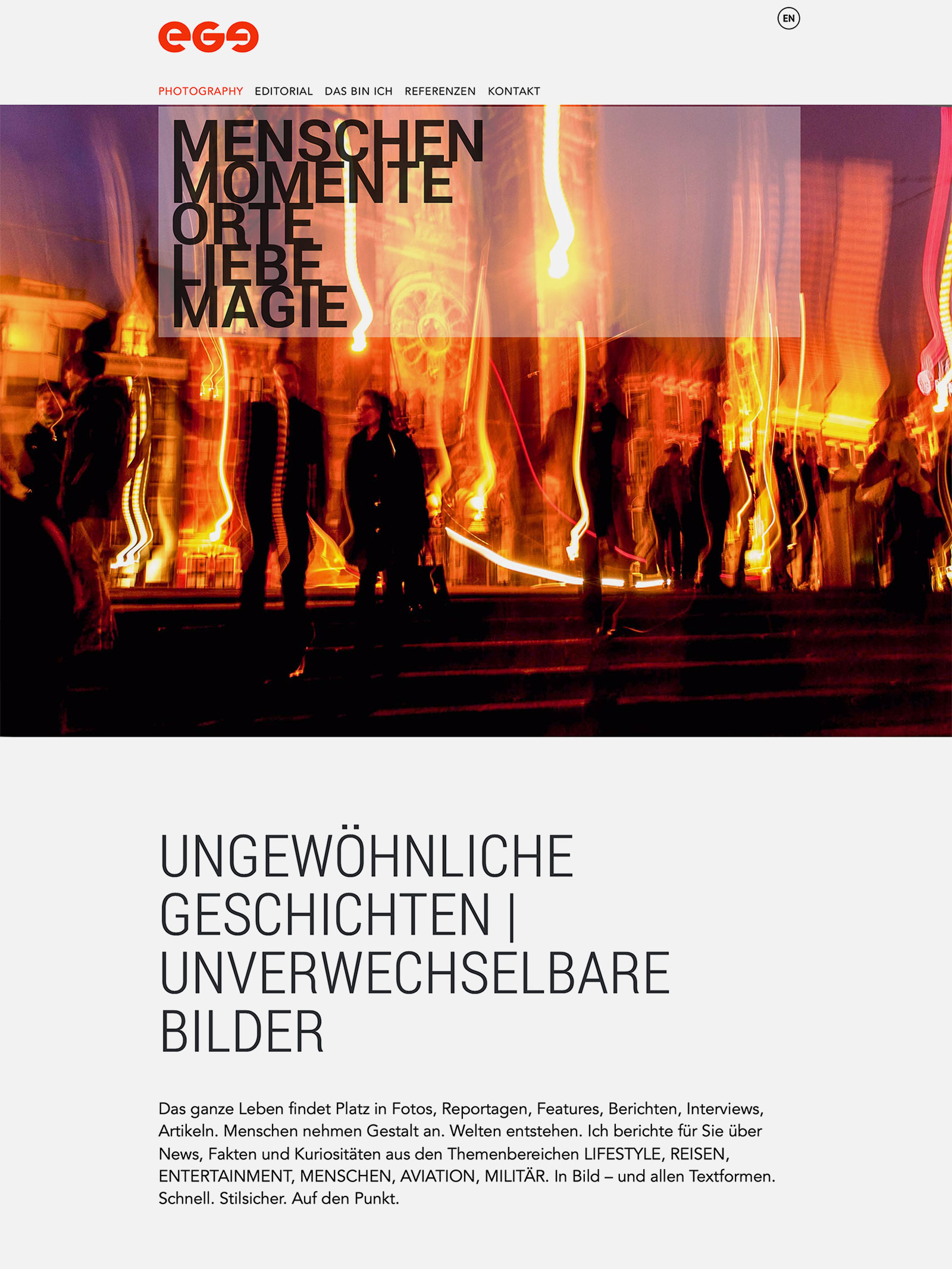 Andrea Ege Photography Homepage